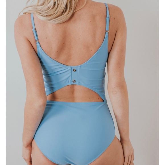 Fun New Swimsuit | Blue & White Stripes 💧 - Picture 2 of 5